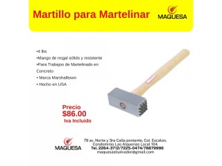Martillo para Martelinar