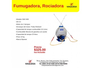 Bomba Fumigadora Mpower