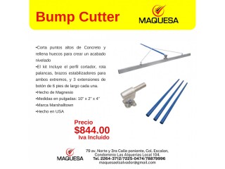 Bump Cutter para concreto