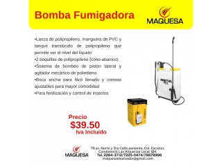 Bomba Fumigadora PRETUL