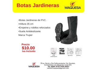 Botas jardineras Truper