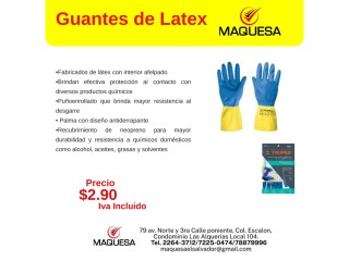 Guantes usos varios