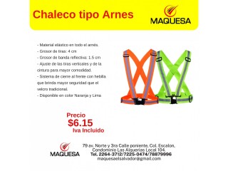 Chaleco Tipo Arnés