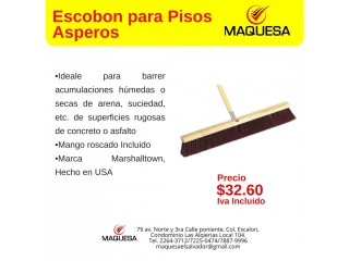 Escobón para pisos Ásperos