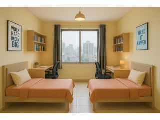Comfortable & Affordable Boys PG Sharing Rooms in DLF Cyber City