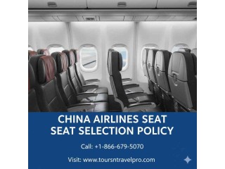 China Airlines Travel Seat Support +1-866-679-5070